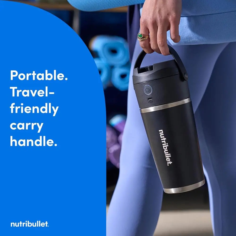Portable Cordless Blender With Insulated Cup For Smooth Blends
