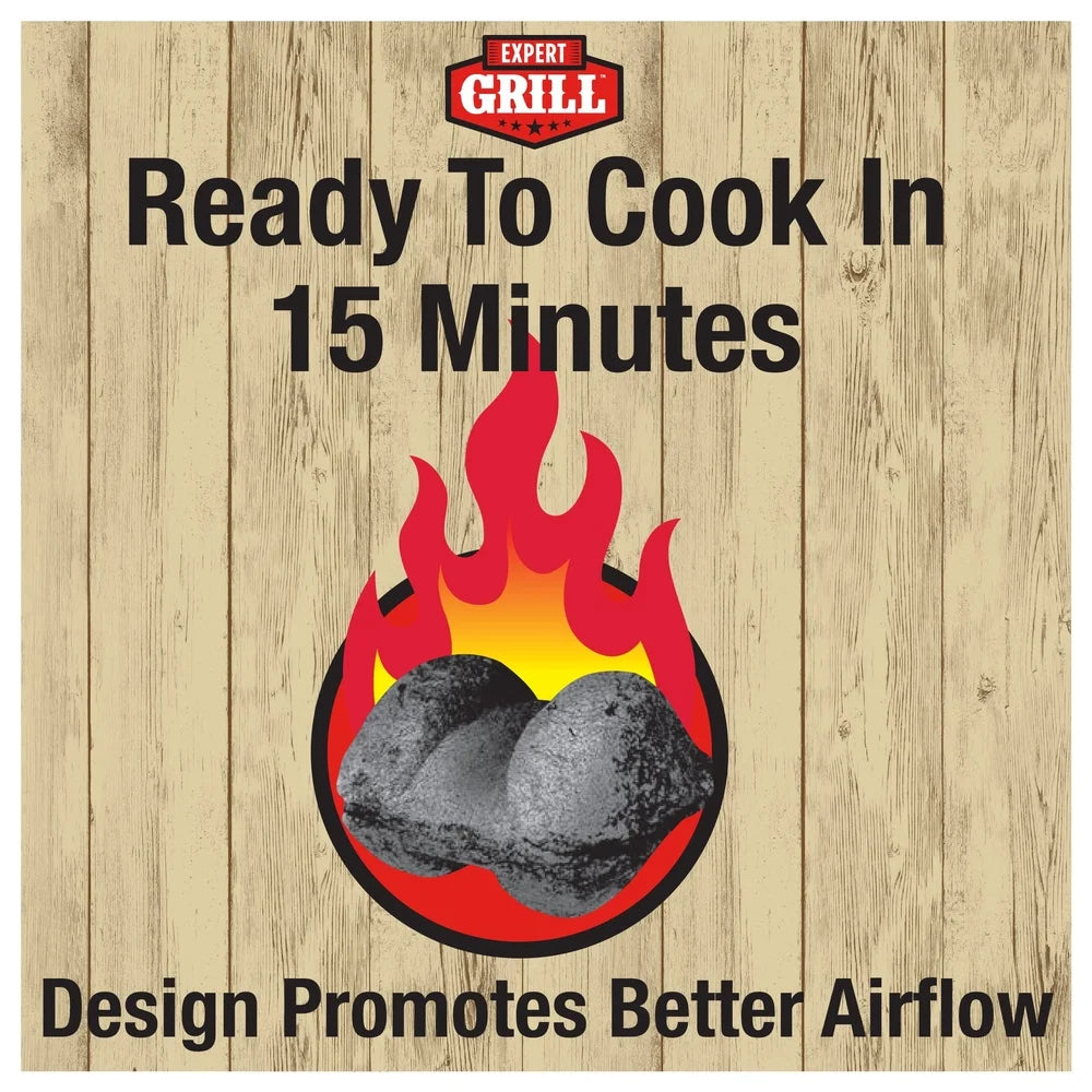 Mesquite Charcoal Briquettes 8 Lbs for Grilling and Smoking