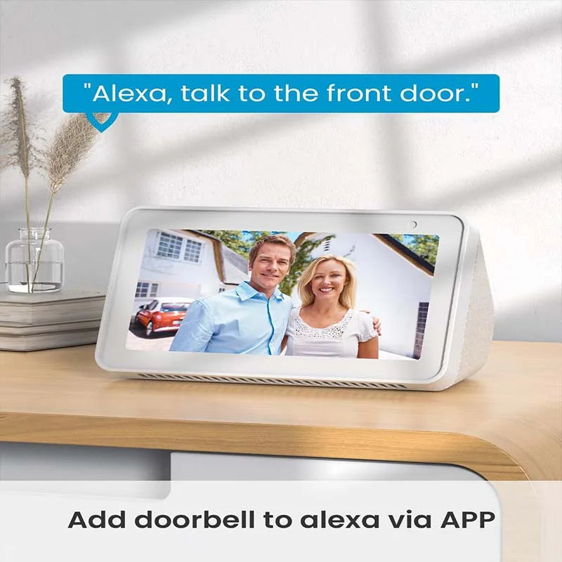 IeGeeK 5MP Wireless Doorbell Camera With Two Way Audio
