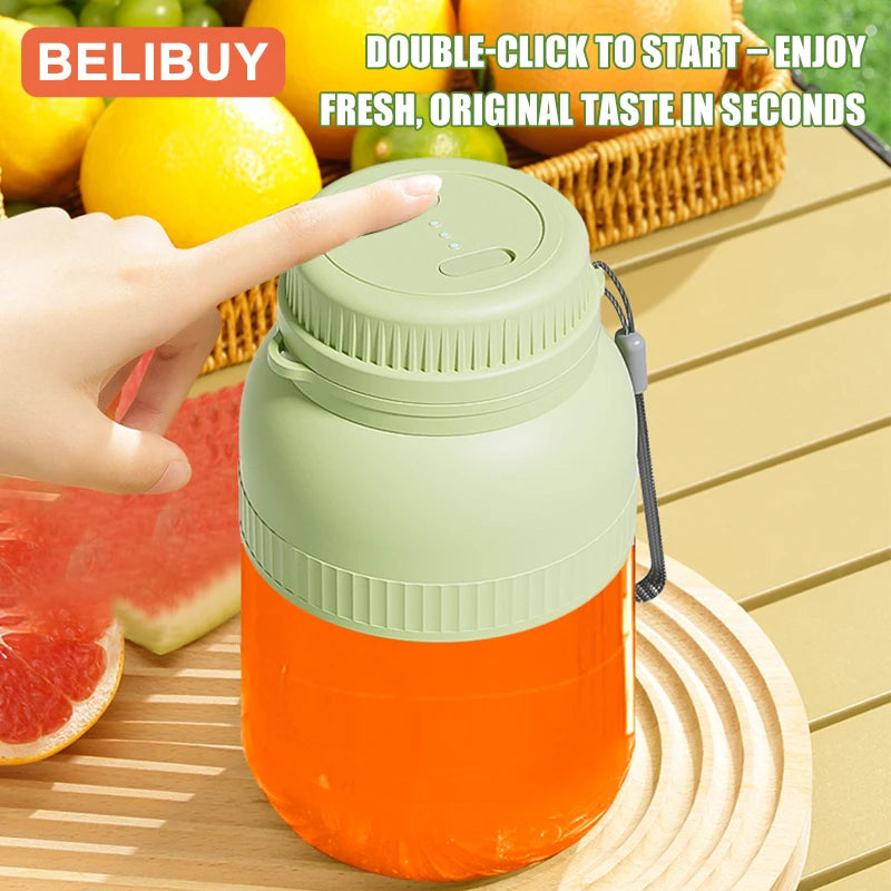 Portable USB Electric Juicer Cup With 6 Blades For Fresh Juice