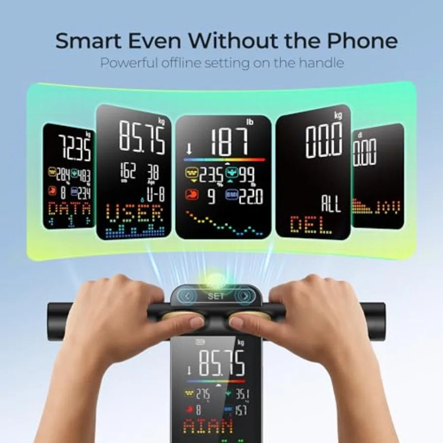 Smart Body Weight Scale With 8 Electrodes And Body Composition