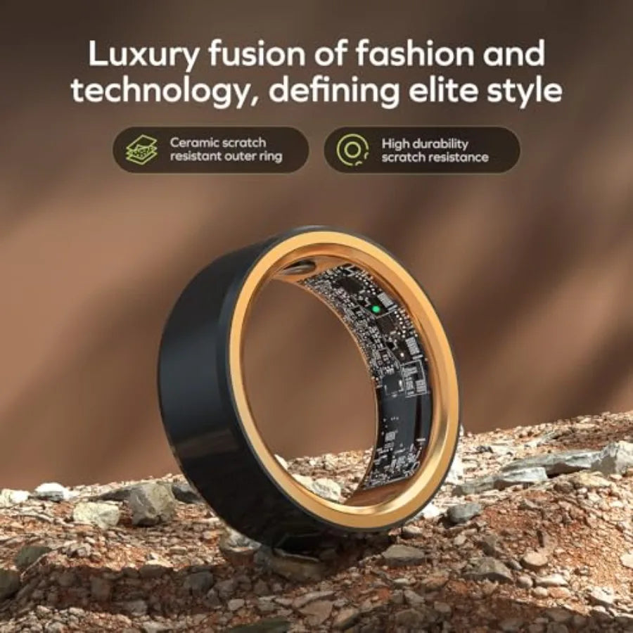 Smart Health Ring Sleep Tracker With Heart Rate Monitor IP68