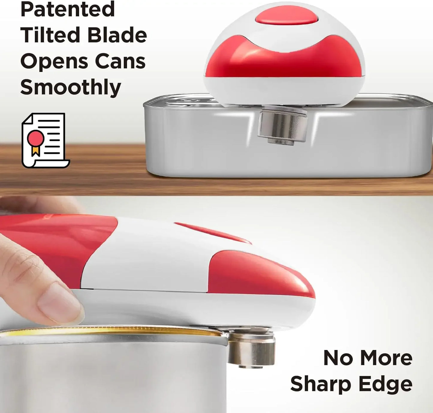 Kitchen Mama Auto Electric Can Opener Hands Free Button