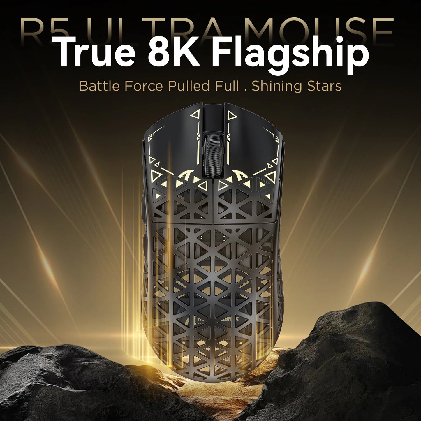 Attack Shark R5 Ultra Wireless Gaming Mouse With PAW3950MAX Sensor
