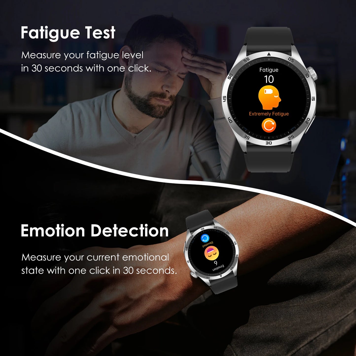 Marsyu Smart Watch ECG PPG Blood Pressure Uric Acid