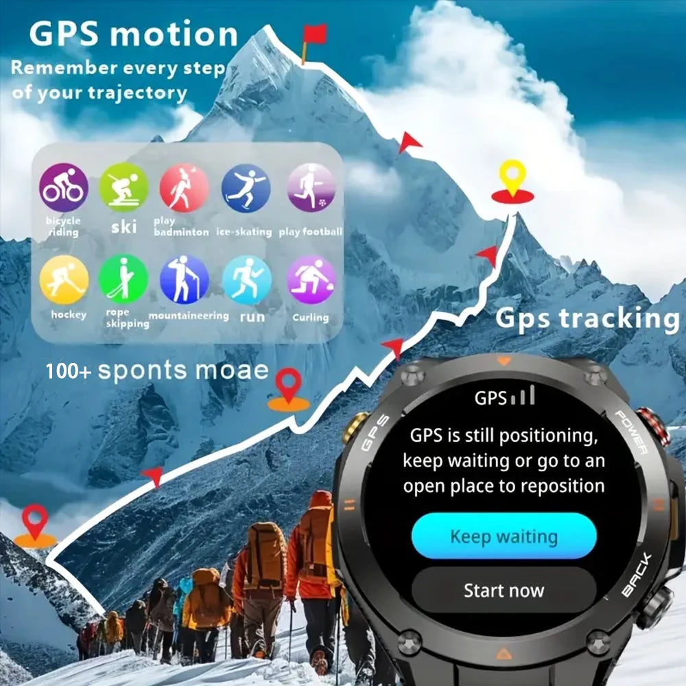 Senbono GPS Smart Watch Builtin GPS Bluetooth Phone Call