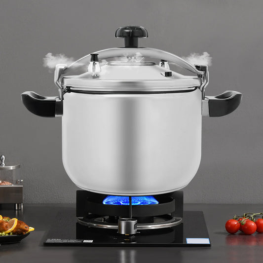 Bymaocar Stainless Steel Round Tabletop Pressure Cooker