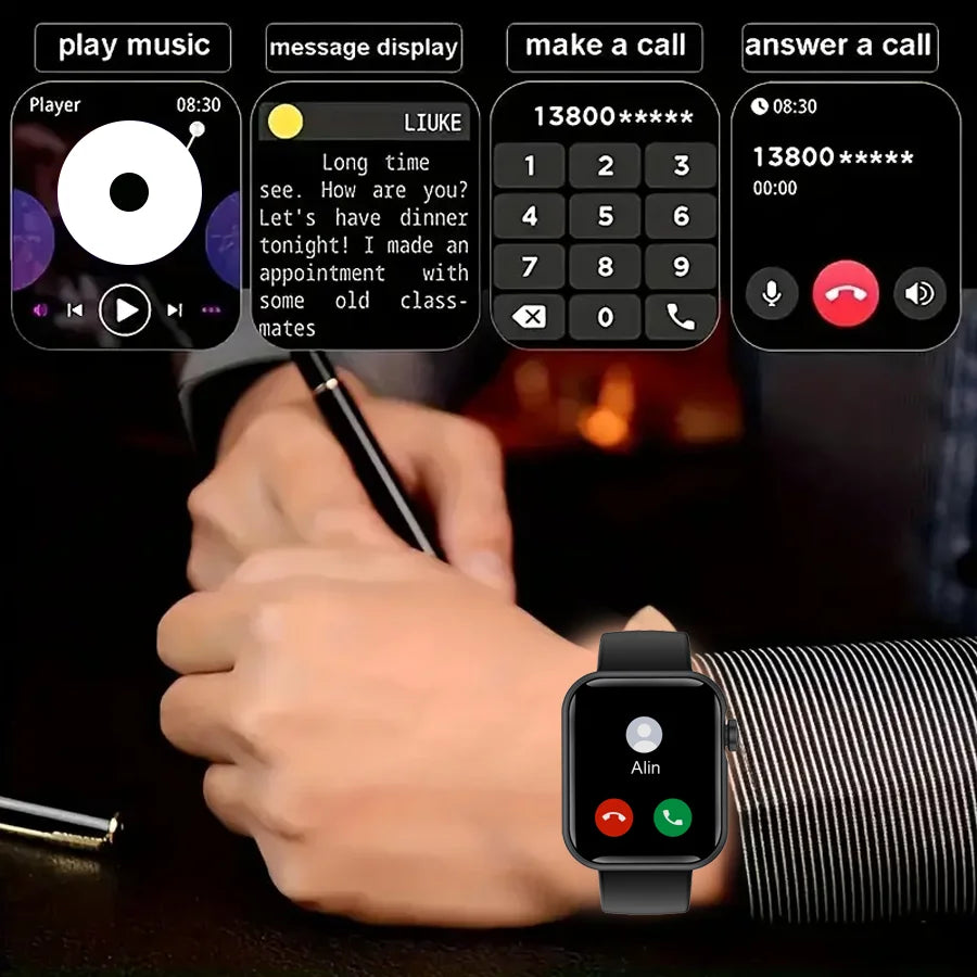 Anyloop Smartwatch For Men And Women With Calls And Fitness