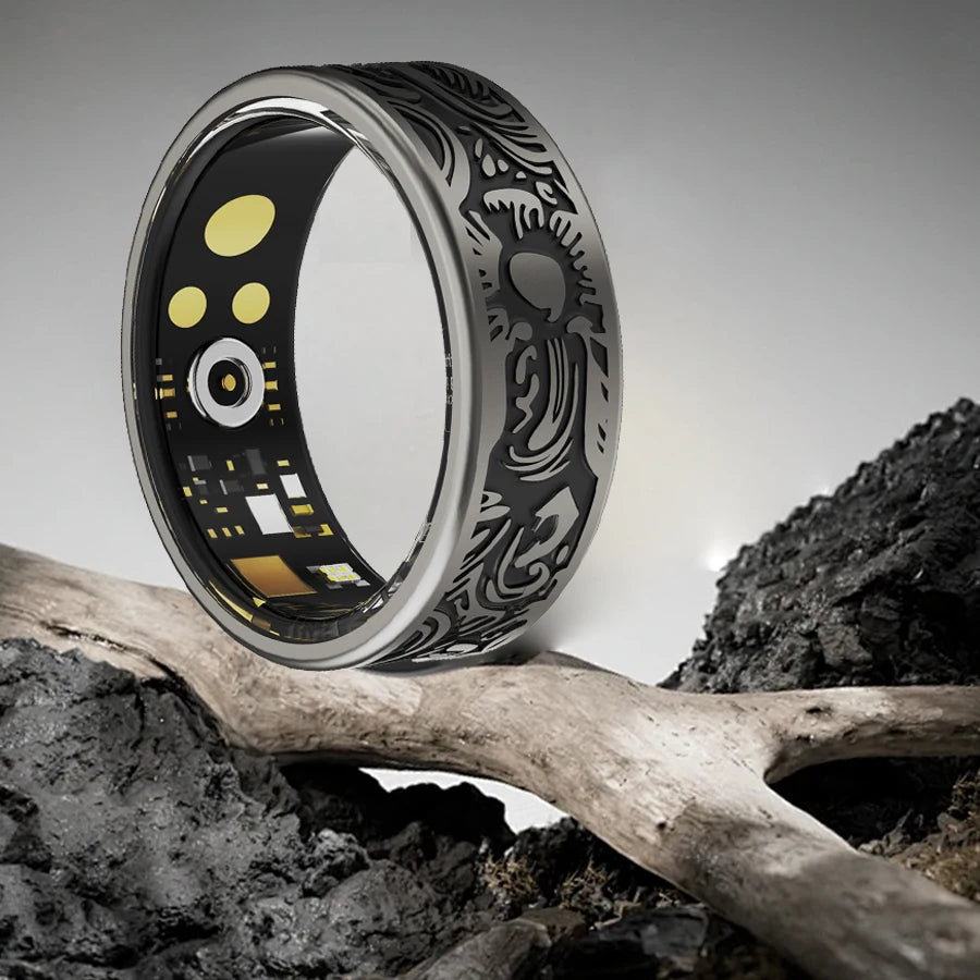 Smart Ring Fitness Tracker With Sleep Monitor Pedometer IP68