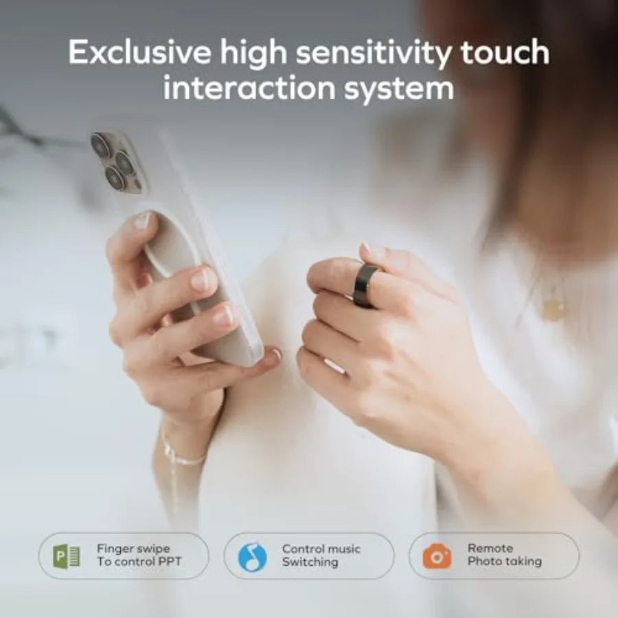 Smart Health Ring Sleep Tracker With Heart Rate Monitor IP68