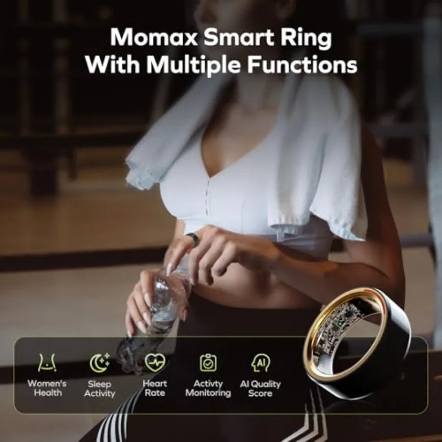 Smart Health Ring Sleep Tracker With Heart Rate Monitor IP68