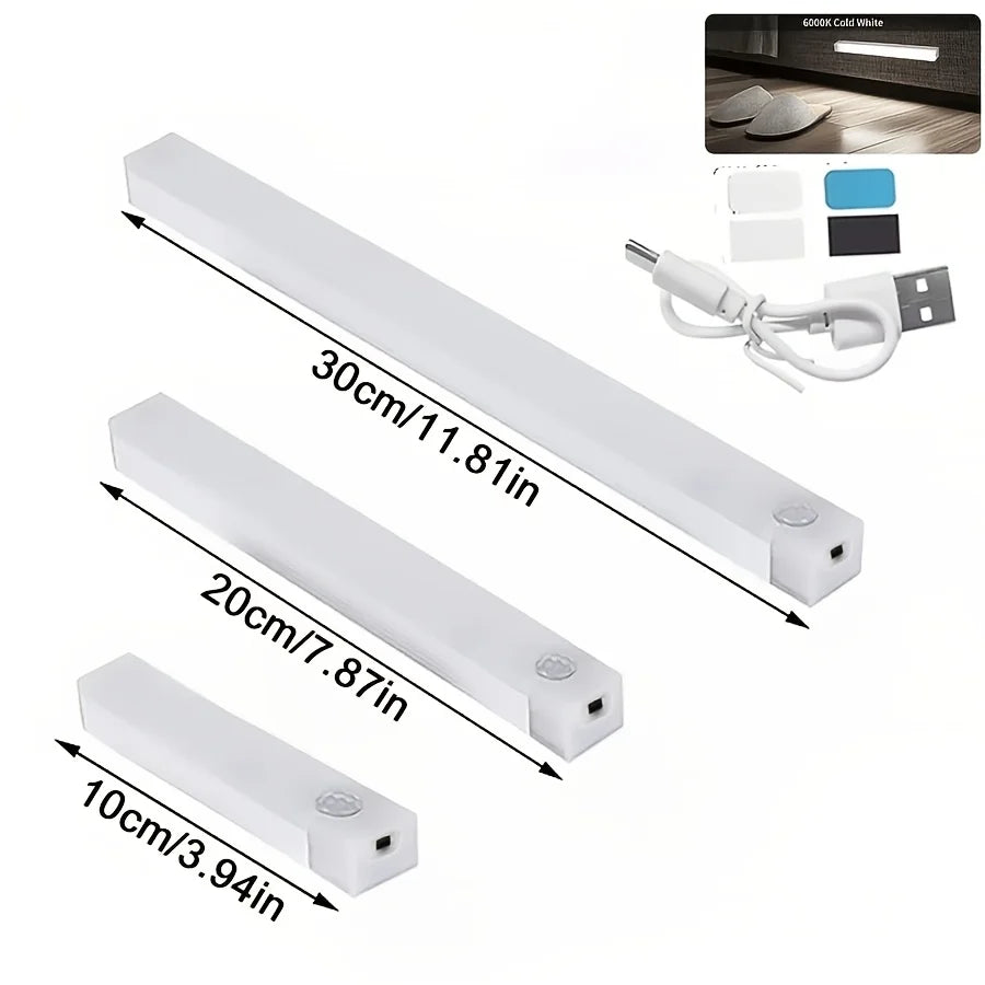 AxiwoIntl 12 LED Motion Sensor Cabinet Light USB Rechargeable
