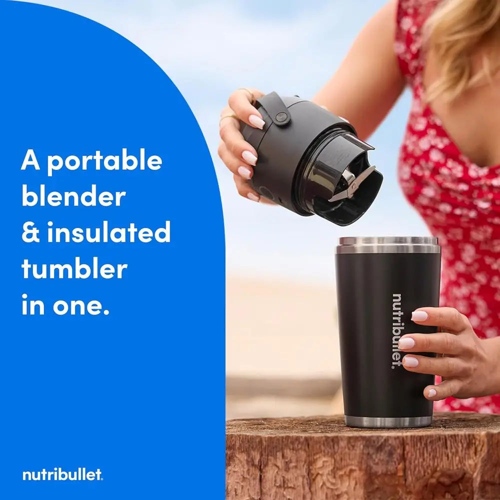 Portable Cordless Blender With Insulated Cup For Smooth Blends