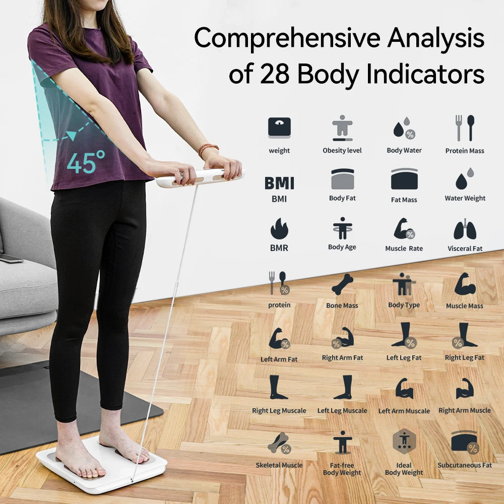 Smart Digital Scale With BMI Body Fat And Muscle Mass