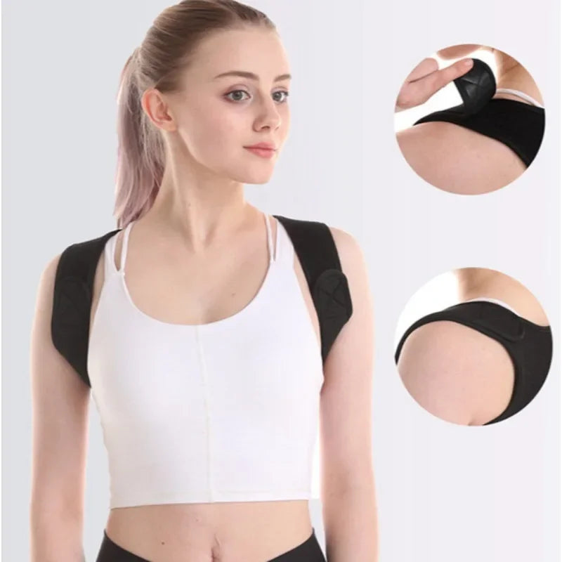 FUBEICHLY Invisible Back Posture Corrector Shoulder Brace For Adults