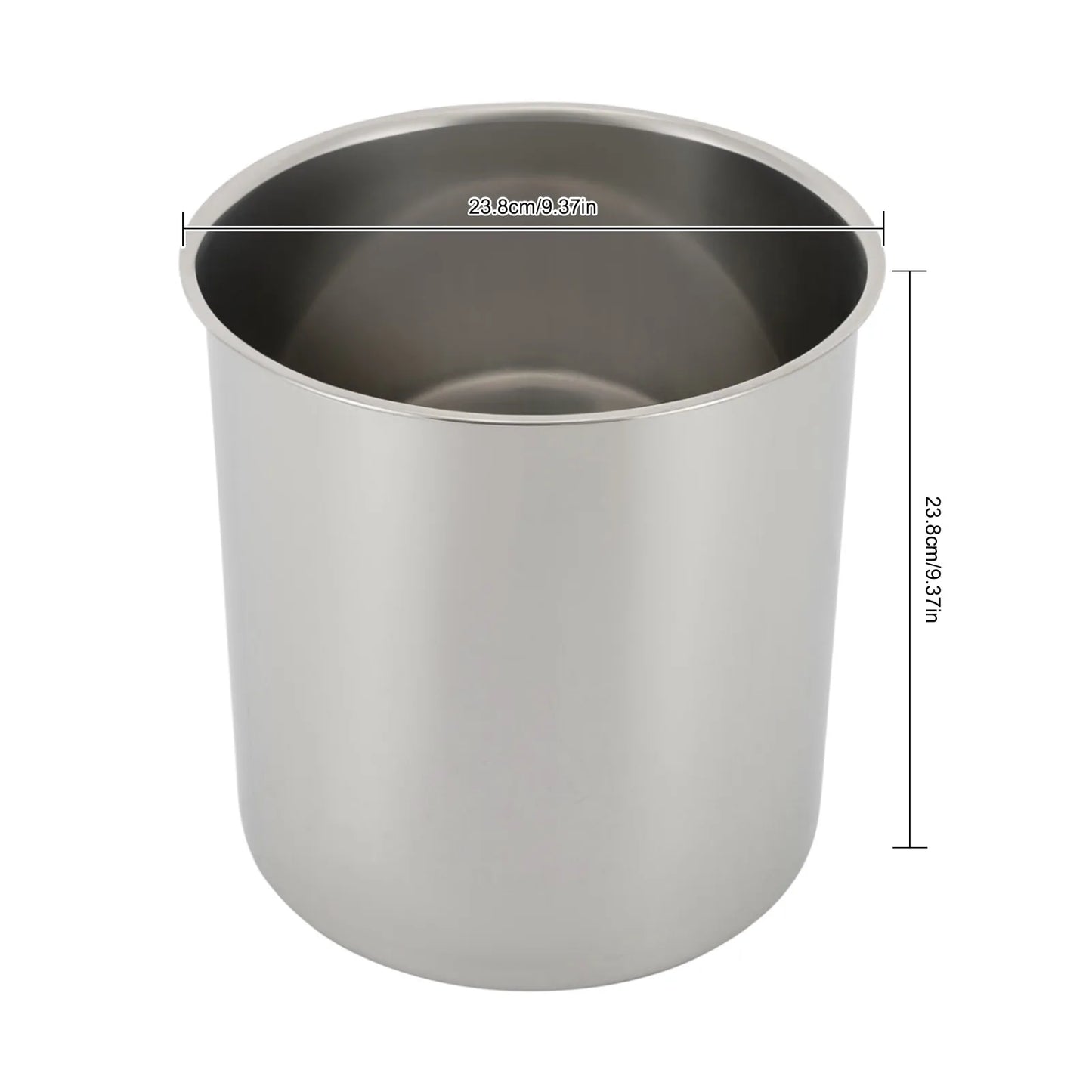 Bymaocar Soup Warmer Buffet Heating Pot With Lid For Restaurant