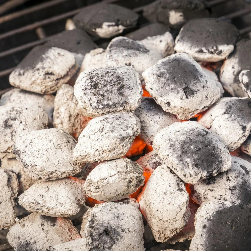 Cowboy Charcoal Hardwood Briquets Long Lasting Even Heat Smoky Flavor