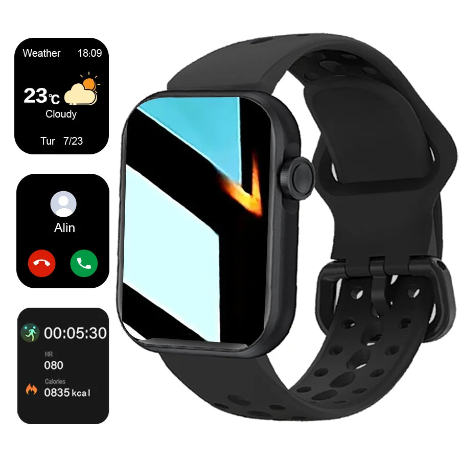Anyloop Smartwatch For Men And Women With Calls And Fitness