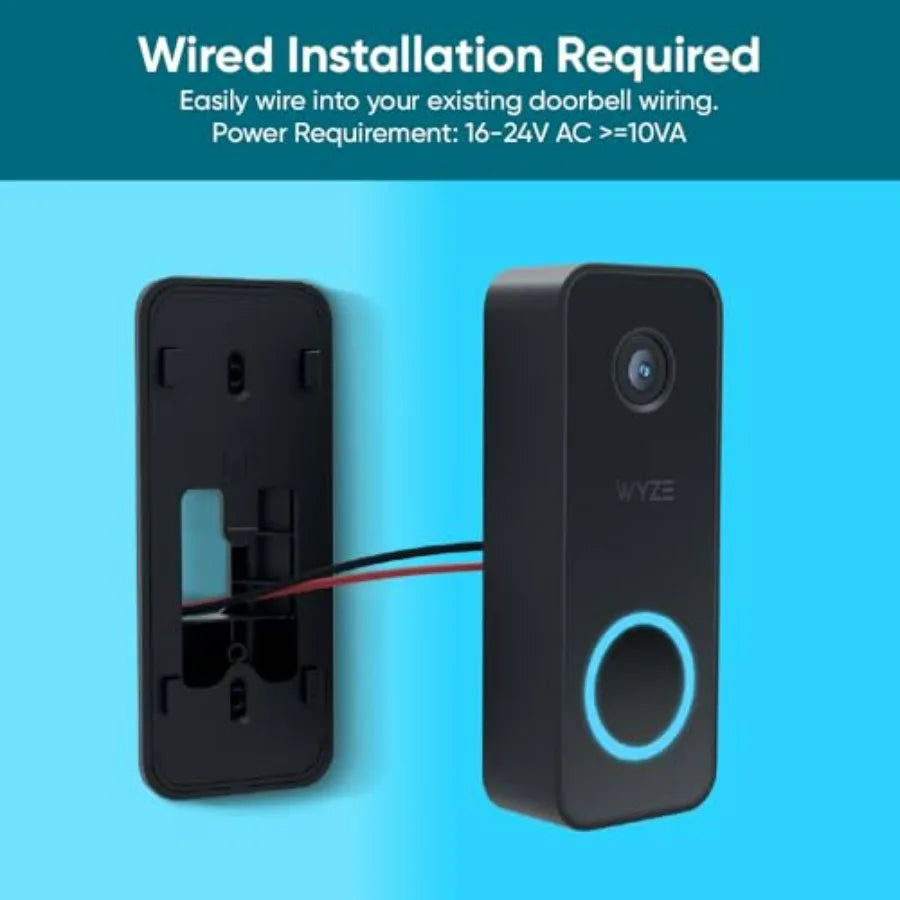 Wyze Video Doorbell V2 Security Camera For Home Surveillance