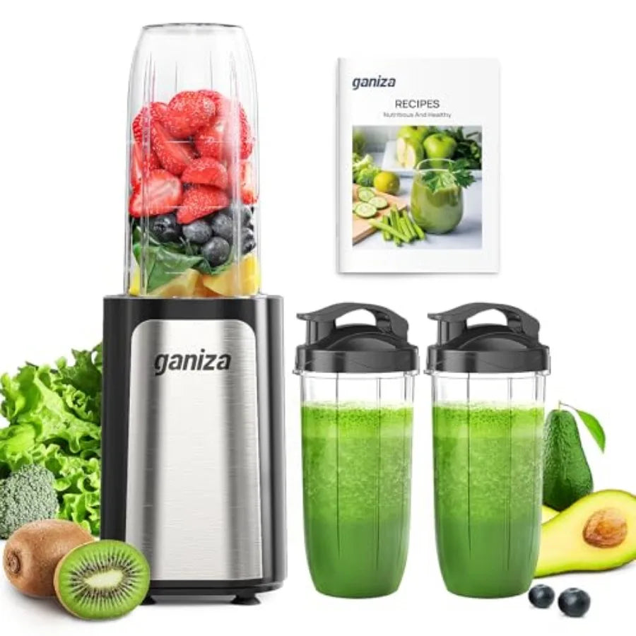 14 Piece Personal Blender Kit With Three Portable Cups