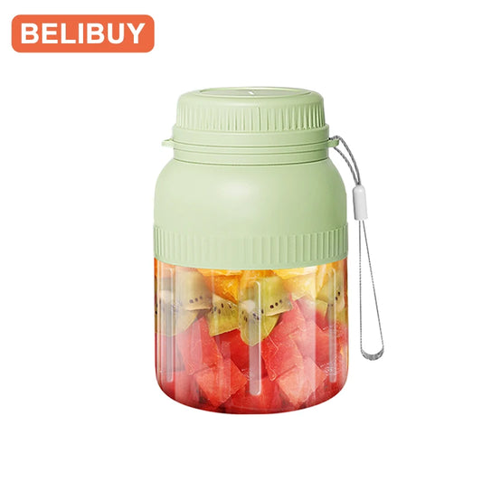 Portable USB Electric Juicer Cup With 6 Blades For Fresh Juice